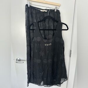 Vintage Gold Label Victoria Secret Pajama Set